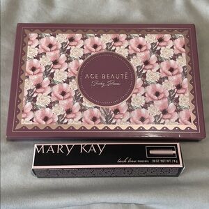Ace Beaute Smoky Roses 15 Color Palette AND Mary Kay Mascara NIP free samples!